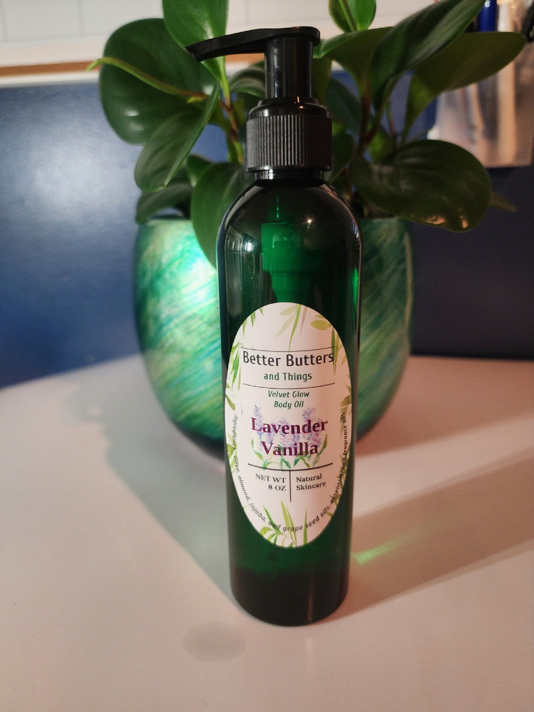 Lavender Vanilla Body Oil 8 Fl oz